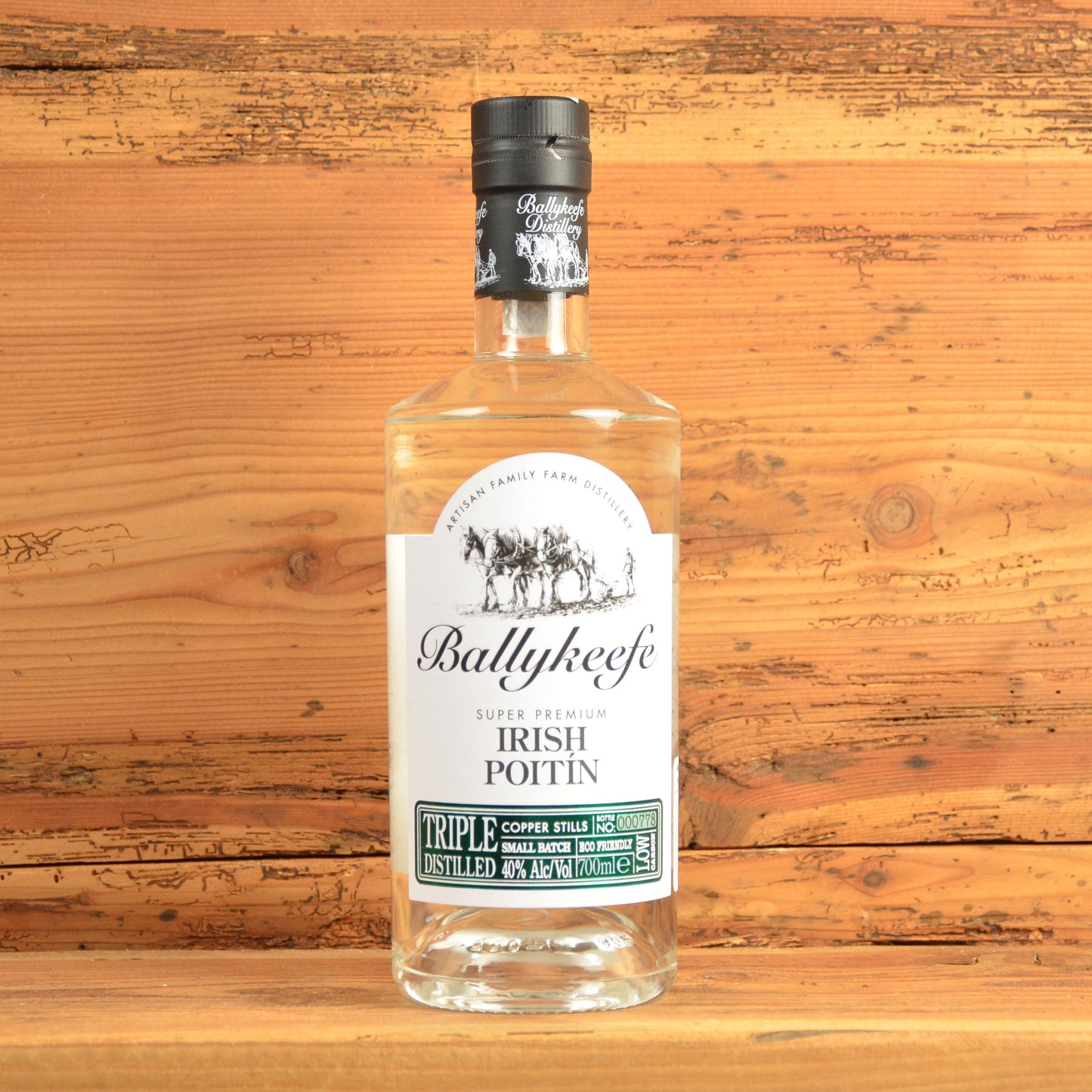 Ballykeefe Super Premium Irish Poitin 40°