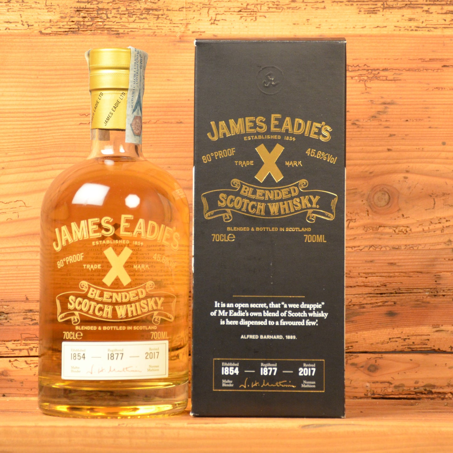 Whisky James Eadie Blended "X"