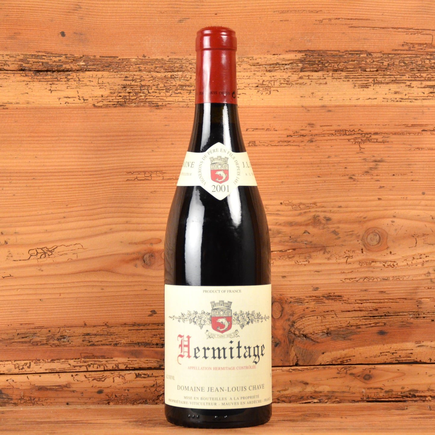 Hermitage Rouge 2001  Rhone Jean Louis Chave